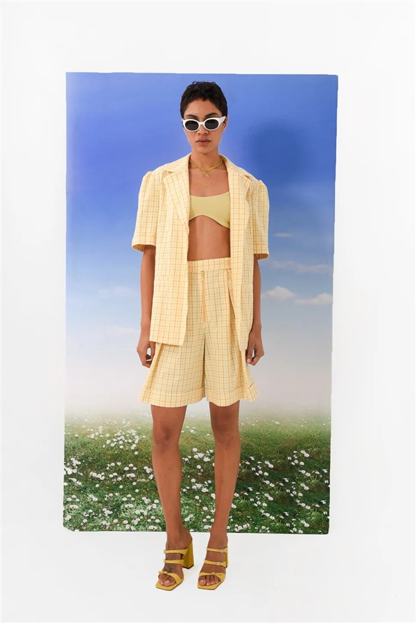ARPYES HEATWAVE SHIRT YELLOW